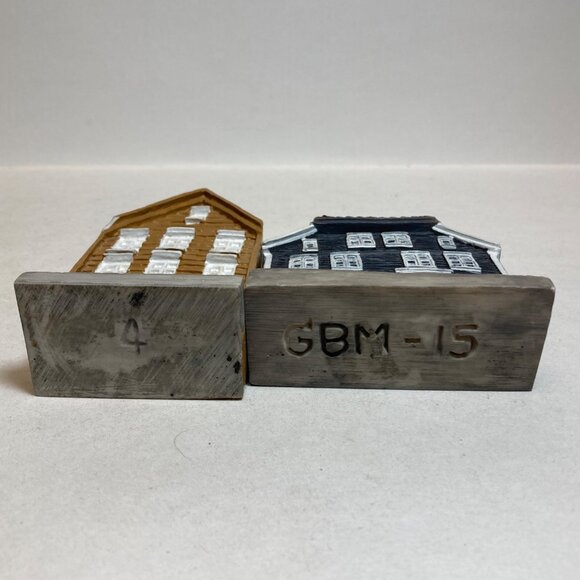 Vintage Ceramic Dutch Houses Stamped on Bottom Decorative Unknown Brand? - Picture 6 of 8